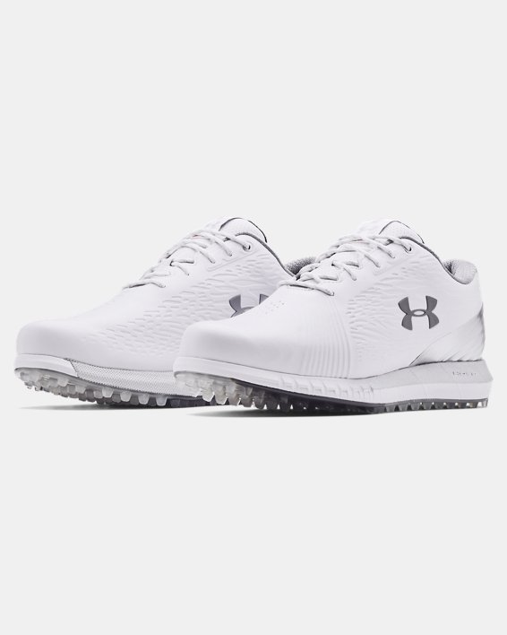 Men's UA HOVR™ Show SL Wide (E) Golf Shoes in White image number 3